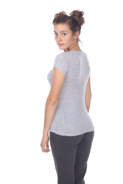 5003 Juniors Cap Sleeve "Tear Drop" V-Neck Tee