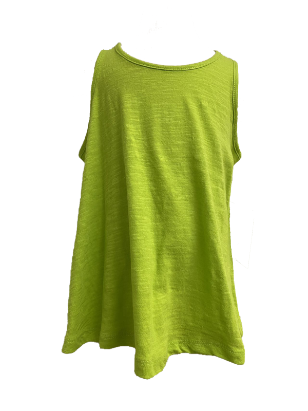 9007 Girls Curve Hem Flowy Tank