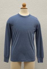 9103 Youth Long Sleeve Tri Blend Crewneck Tee
