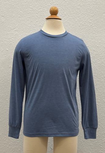 9103 Youth Long Sleeve Tri Blend Crewneck Tee