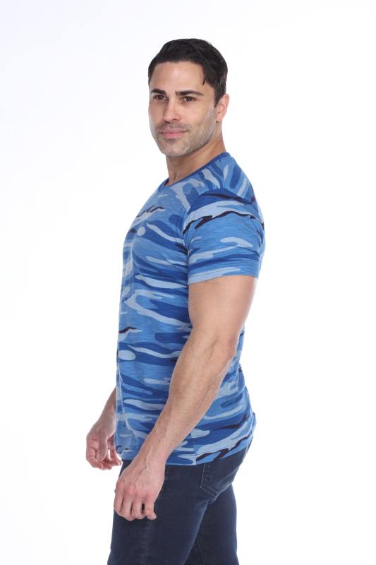 3750 Men's Tri Blend Crewneck Tee
