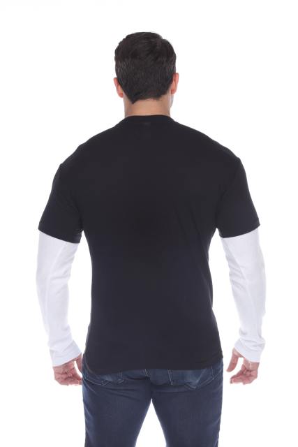 4760 Men's Thermal 2-fer Long Sleeve Jersey Tee