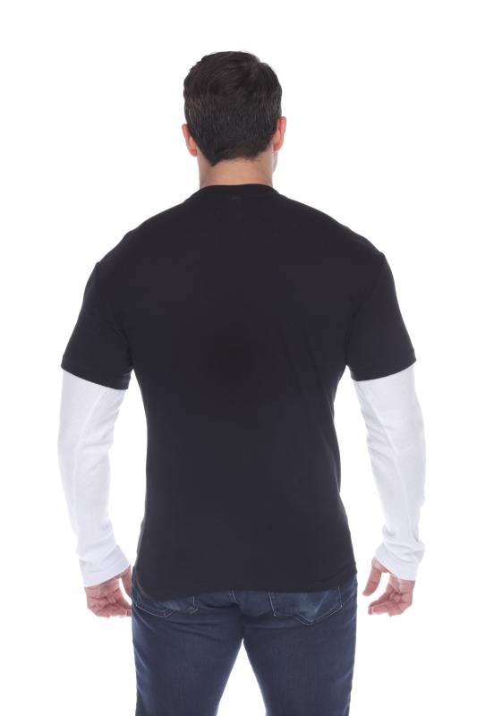 4760 Men's Thermal 2-fer Long Sleeve Jersey Tee