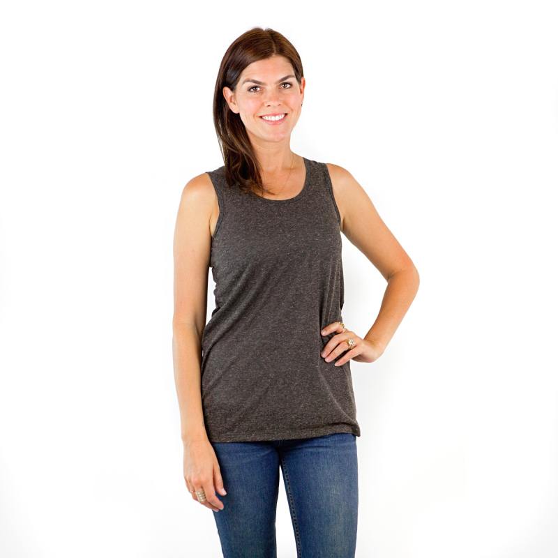 7305 Ladies Poly Linen Tank