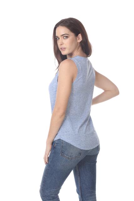 2009 Junior's Poly Linen Muscle Tank