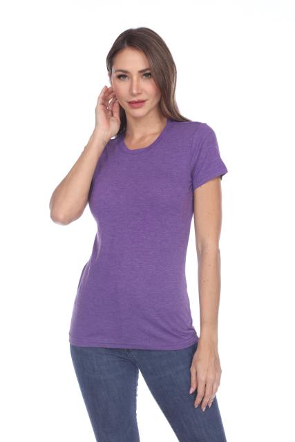 3200 Junior's Tri Blend Short Sleeve Crew Neck Tee