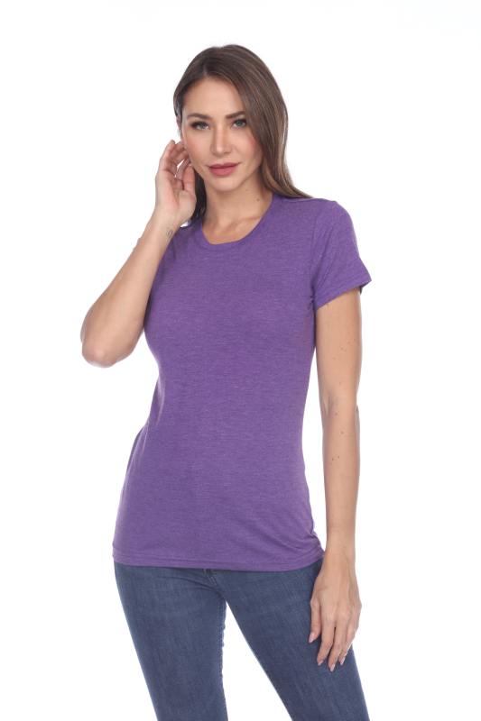 3200 Junior's Tri Blend Short Sleeve Crew Neck Tee