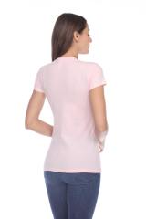1000 Junior's Luxury Cap Sleeve Crew Neck Tee