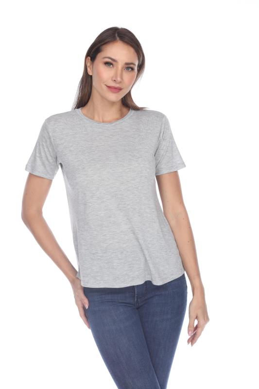 3305 Junior's Shirred Tee