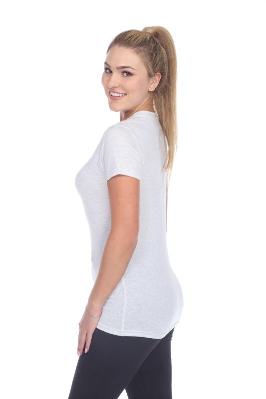 3200 Junior's Tri Blend Short Sleeve Crew Neck Tee