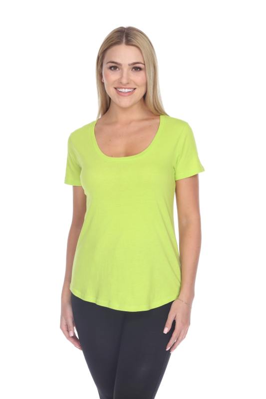 1001 Juniors Scoop Neck Tee