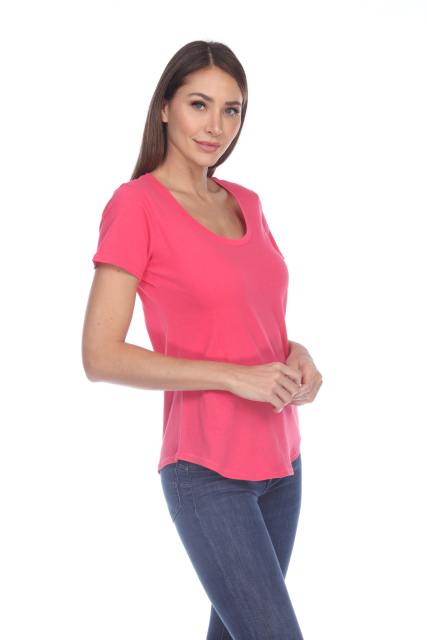 1001 Juniors Scoop Neck Tee
