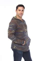 3606C Adult Unisex Camo Print Pullover Hoodie