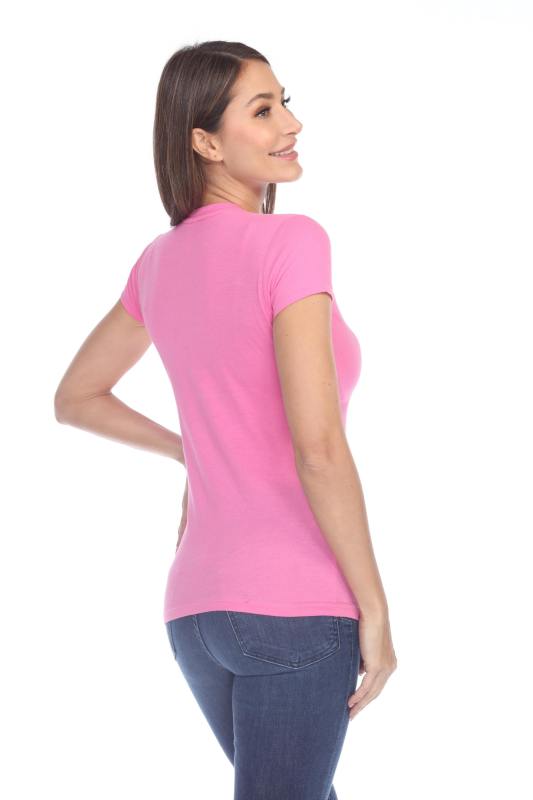 1000 Junior's Luxury Cap Sleeve Crew Neck Tee