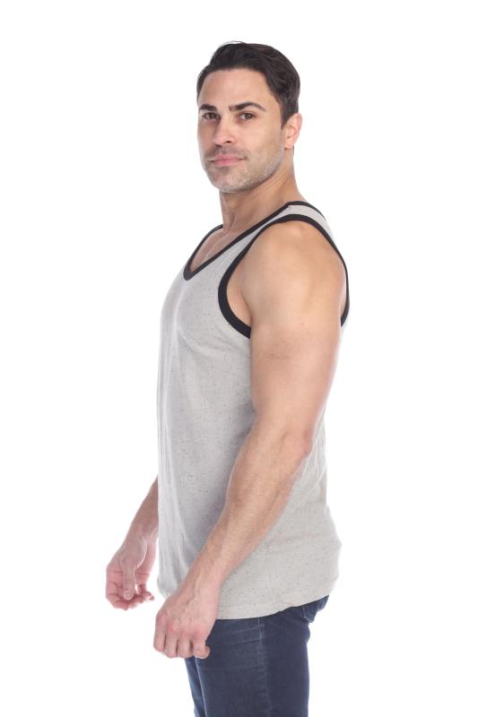 2205 Mens Nub Jersey Ringer Tank