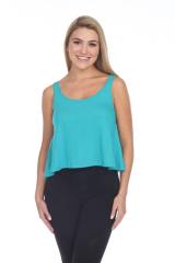 2006 Junior's Bamboo Blend Crop Tank