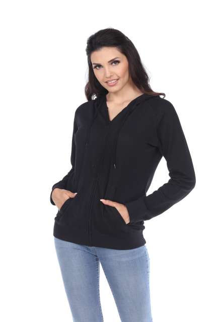3892 Unisex French Terry Long Sleeve Zip Hoodie
