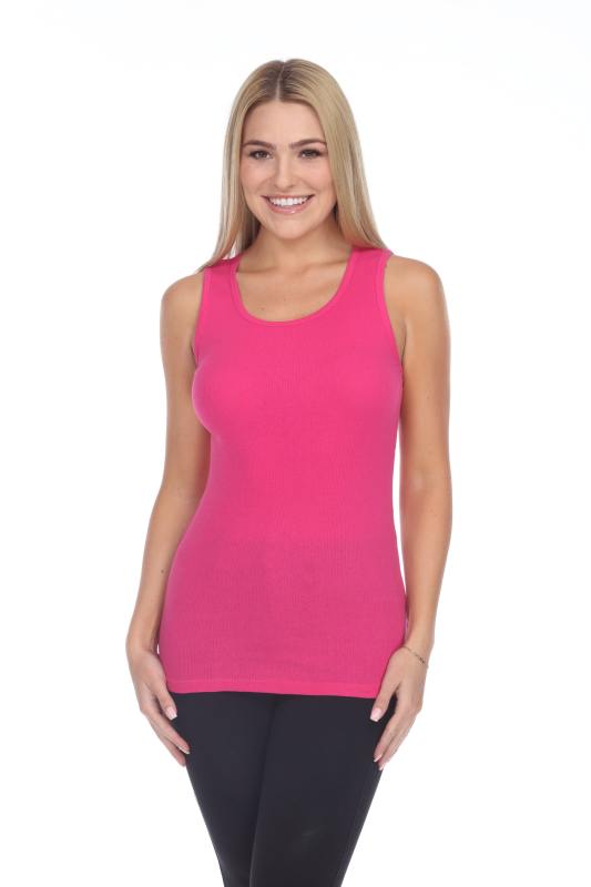 2000 2 x 1 Rib Tank Top