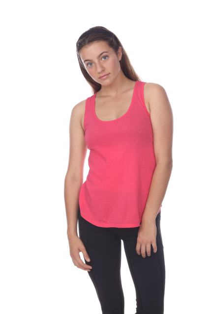 2007 Juniors Scoop Neck Curve Hem Tank