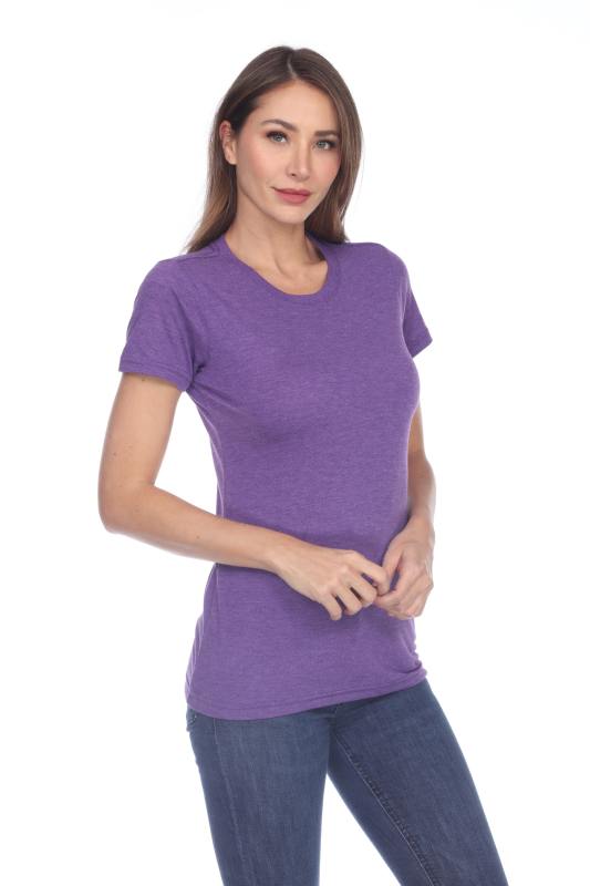 3200 Junior's Tri Blend Short Sleeve Crew Neck Tee