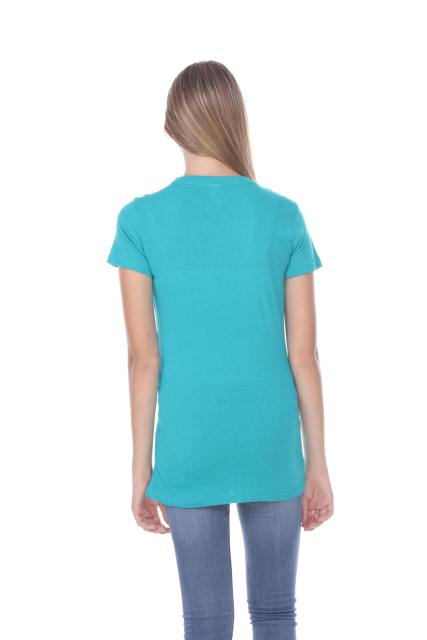 3900 Junior's Bamboo Blend Short Sleeve Crew Neck Tee