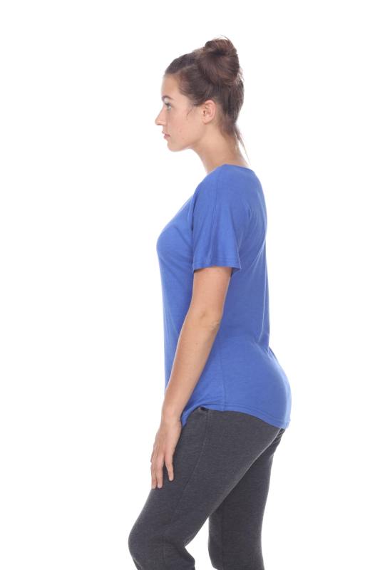 3905 Junior's Bamboo Blend Curve Hem Dolman