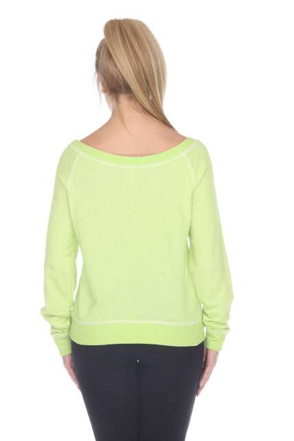 8904 Junior's French Terry Long Sleeve Pullover