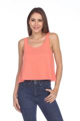2006 Junior's Bamboo Blend Crop Tank