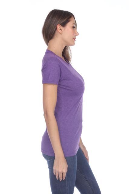 3200 Junior's Tri Blend Short Sleeve Crew Neck Tee