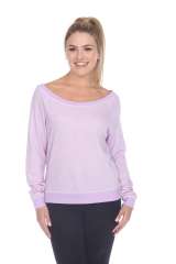8904 Junior's French Terry Long Sleeve Pullover