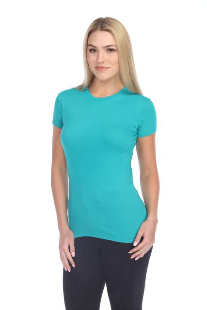 1000 Junior's Luxury Cap Sleeve Crew Neck Tee