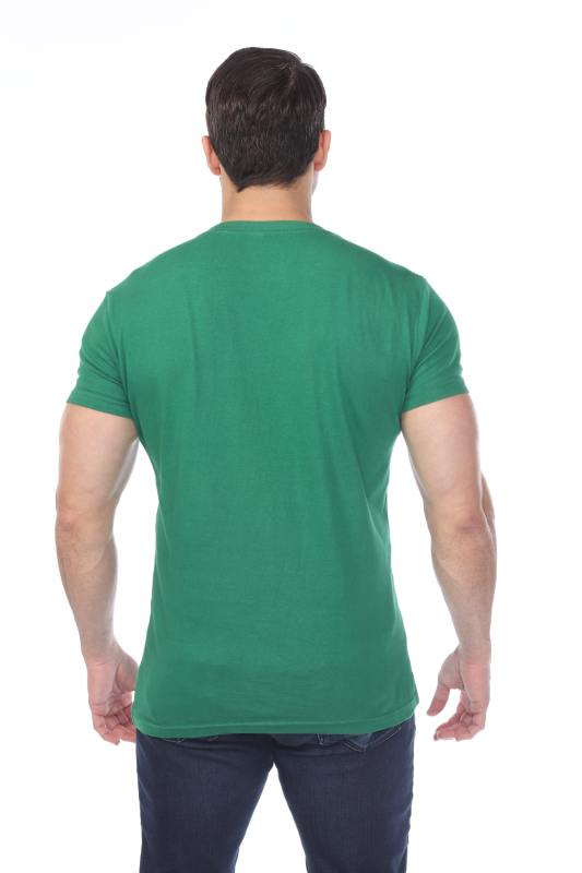 4601 Men's Slim FIt Short Sleeve V-Neck Tee