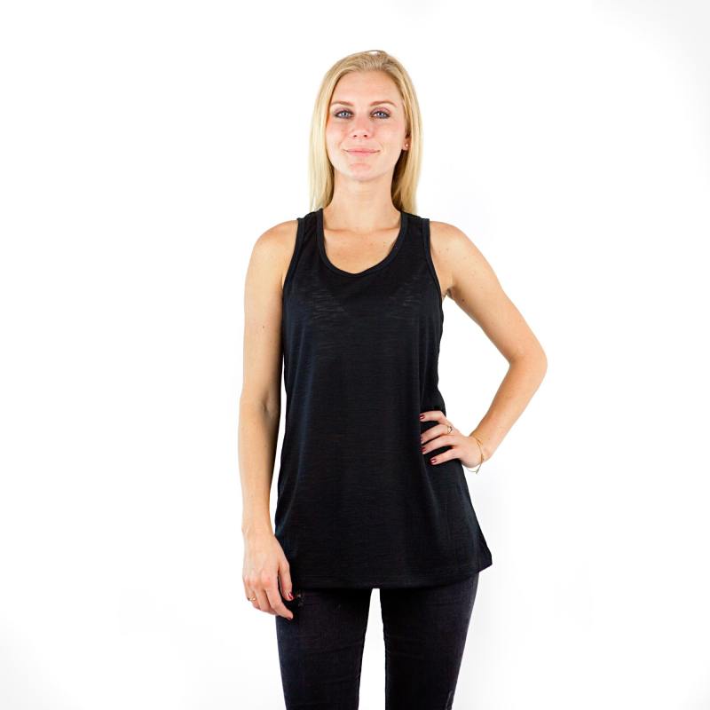 7402 LADIES POLY RAYON SLUB TANK TOP