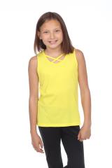 9211 Girls Cross Strap Front Tank