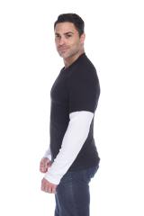 4760 Men's Thermal 2-fer Long Sleeve Jersey Tee