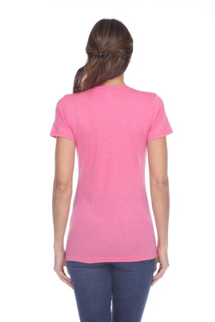 3200 Junior's Tri Blend Short Sleeve Crew Neck Tee