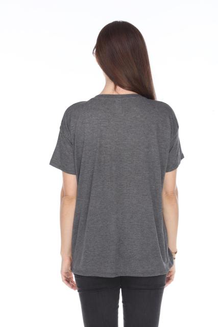 3306 Junior's Drop Shoulder Tee