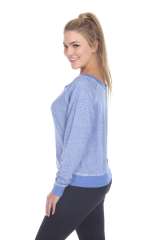 8904 Junior's French Terry Long Sleeve Pullover