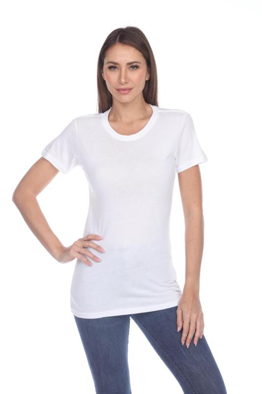 3900 Junior's Bamboo Blend Short Sleeve Crew Neck Tee