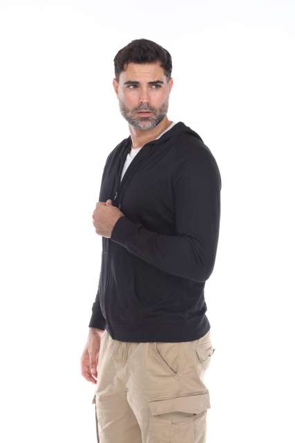 3892 Unisex French Terry Long Sleeve Zip Hoodie
