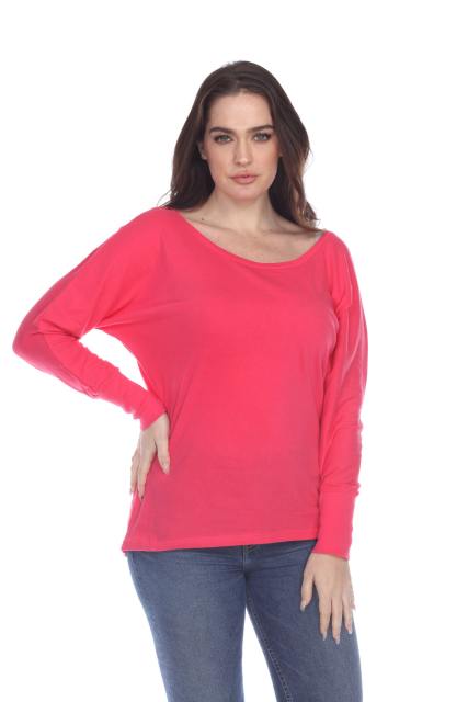 1101 Junior's Kimono Long Sleeve Hi-Lo Tee