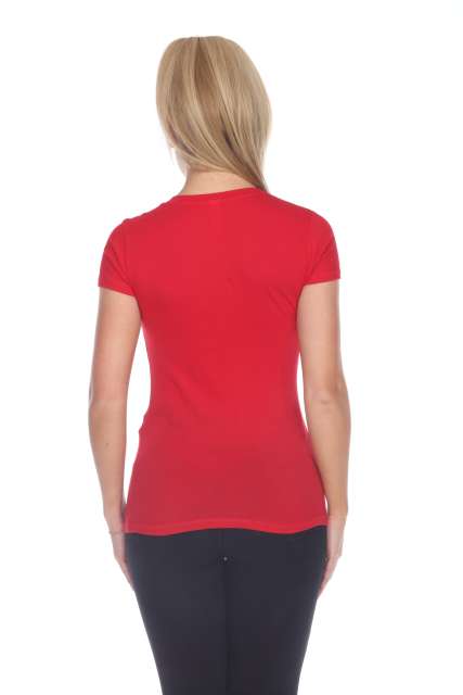 5003 Juniors Cap Sleeve "Tear Drop" V-Neck Tee