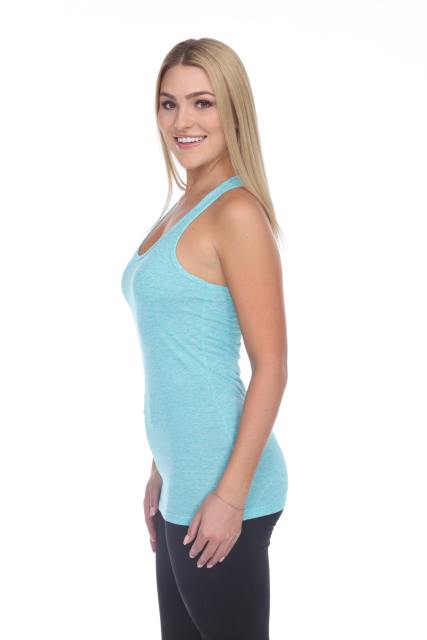 2004 Junior's Poly Linen Blend Racerback Tank