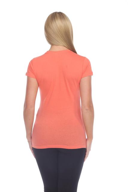 1000 Junior's Luxury Cap Sleeve Crew Neck Tee