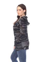 3606C Adult Unisex Camo Print Pullover Hoodie