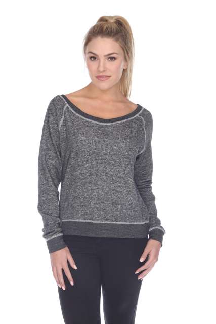 8904 Junior's French Terry Long Sleeve Pullover