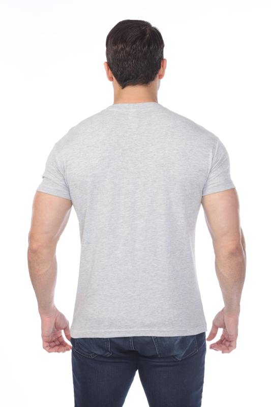 4601 Men's Slim FIt Short Sleeve V-Neck Tee