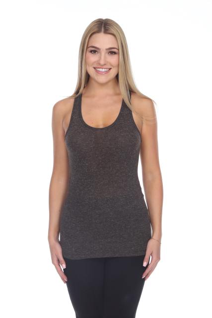 2004 Junior's Poly Linen Blend Racerback Tank