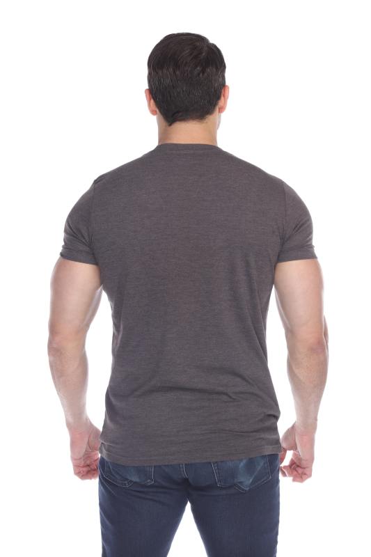 3600 Men's Short Sleeve CVC Blended Crew Neck Tee