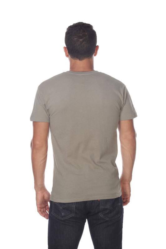 4601 Men's Slim FIt Short Sleeve V-Neck Tee